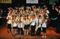 بالصور: تخريج الفوج الثاني من بساتين الفرح والمرح بمدينة اللد